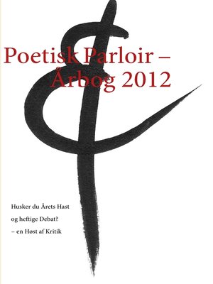 cover image of Poetisk Parloir – Årbog 2012